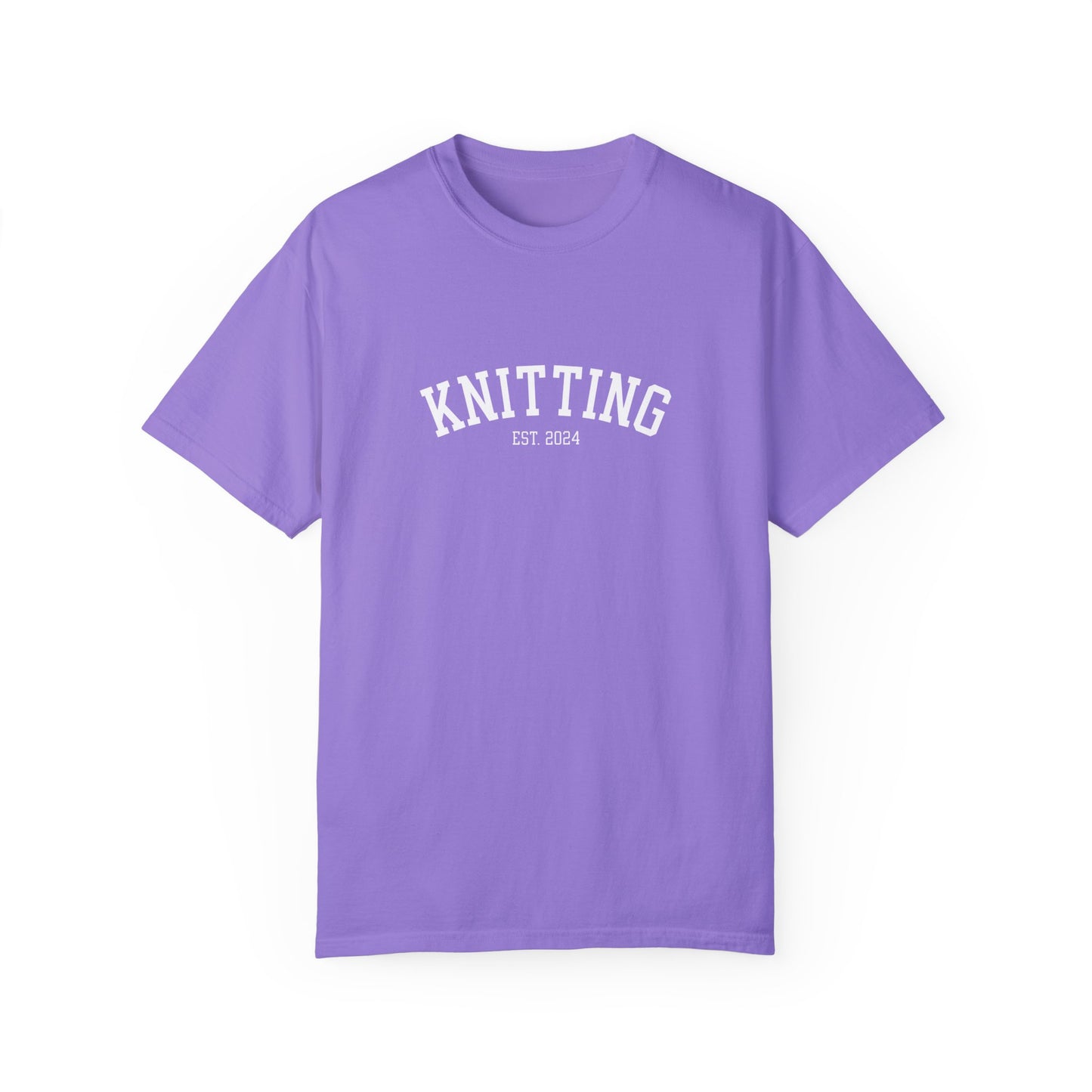 Knitting Est. Custom Date | T-Shirt