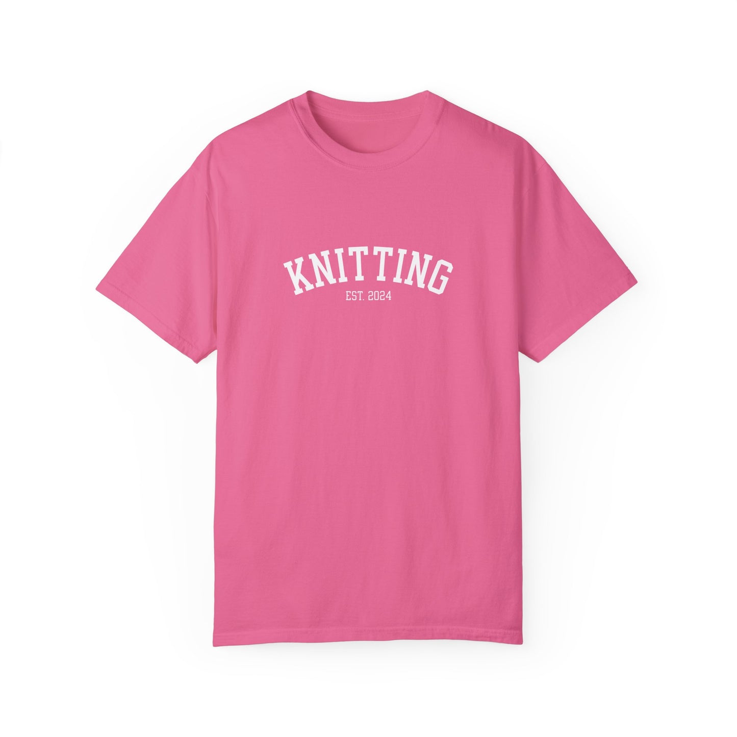 Knitting Est. Custom Date | T-Shirt