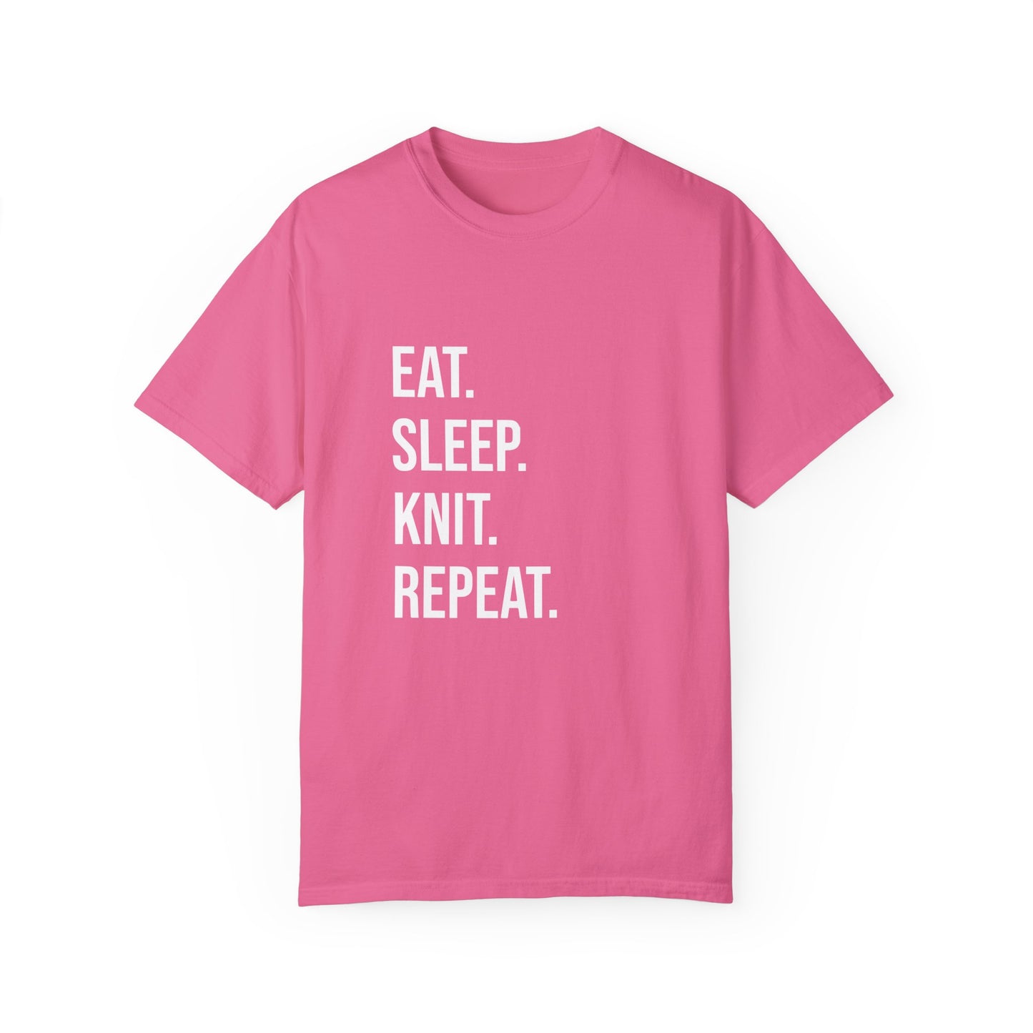 Eat. Sleep. Knit. Repeat. | T-Shirt