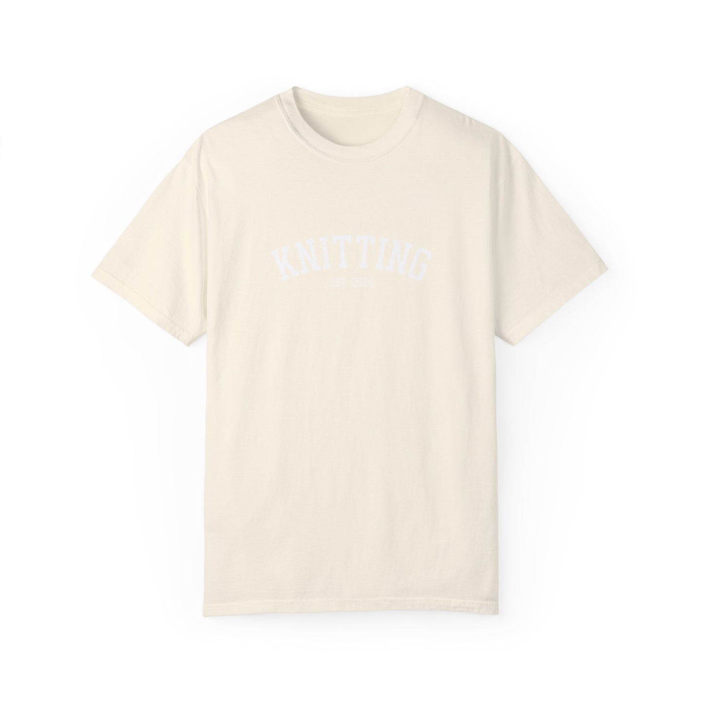 Knitting Est. Custom Date | T-Shirt