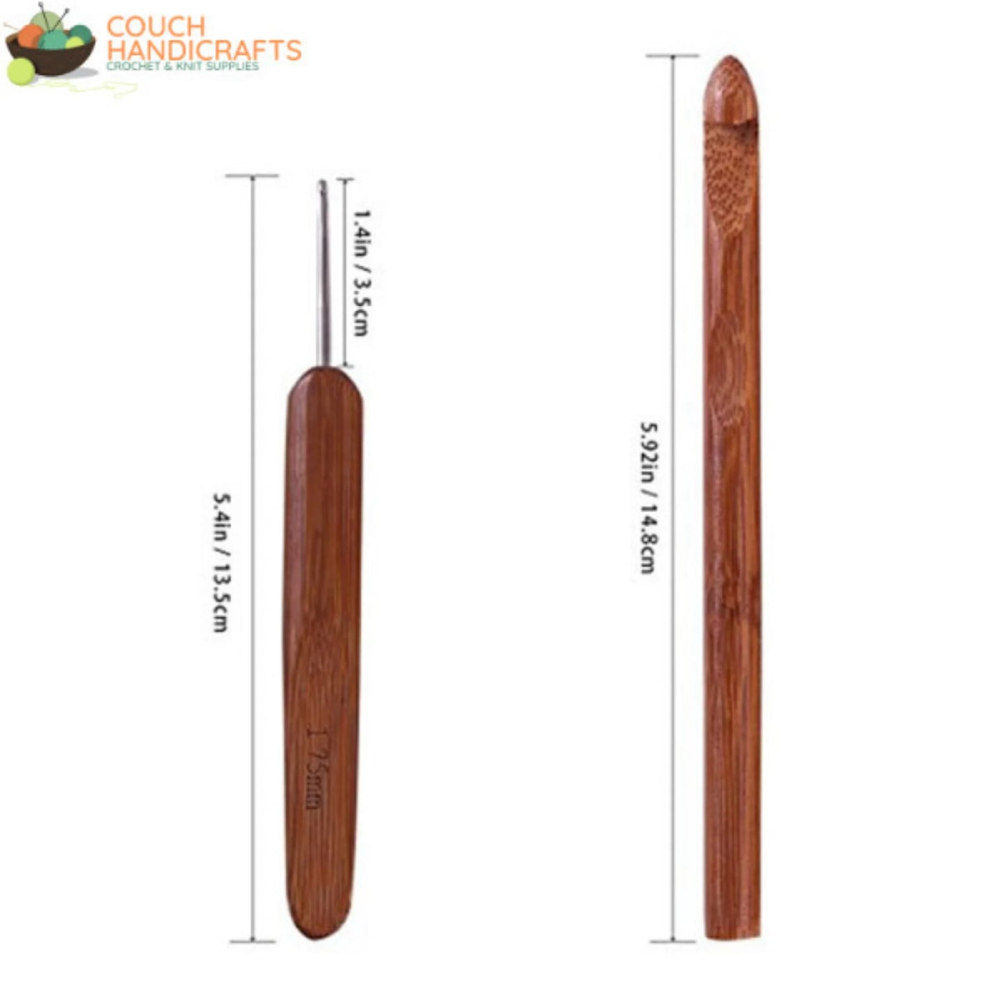Crochet Hook Set with Tunisian / Afghan and Small Crochet Needles with Case Kit