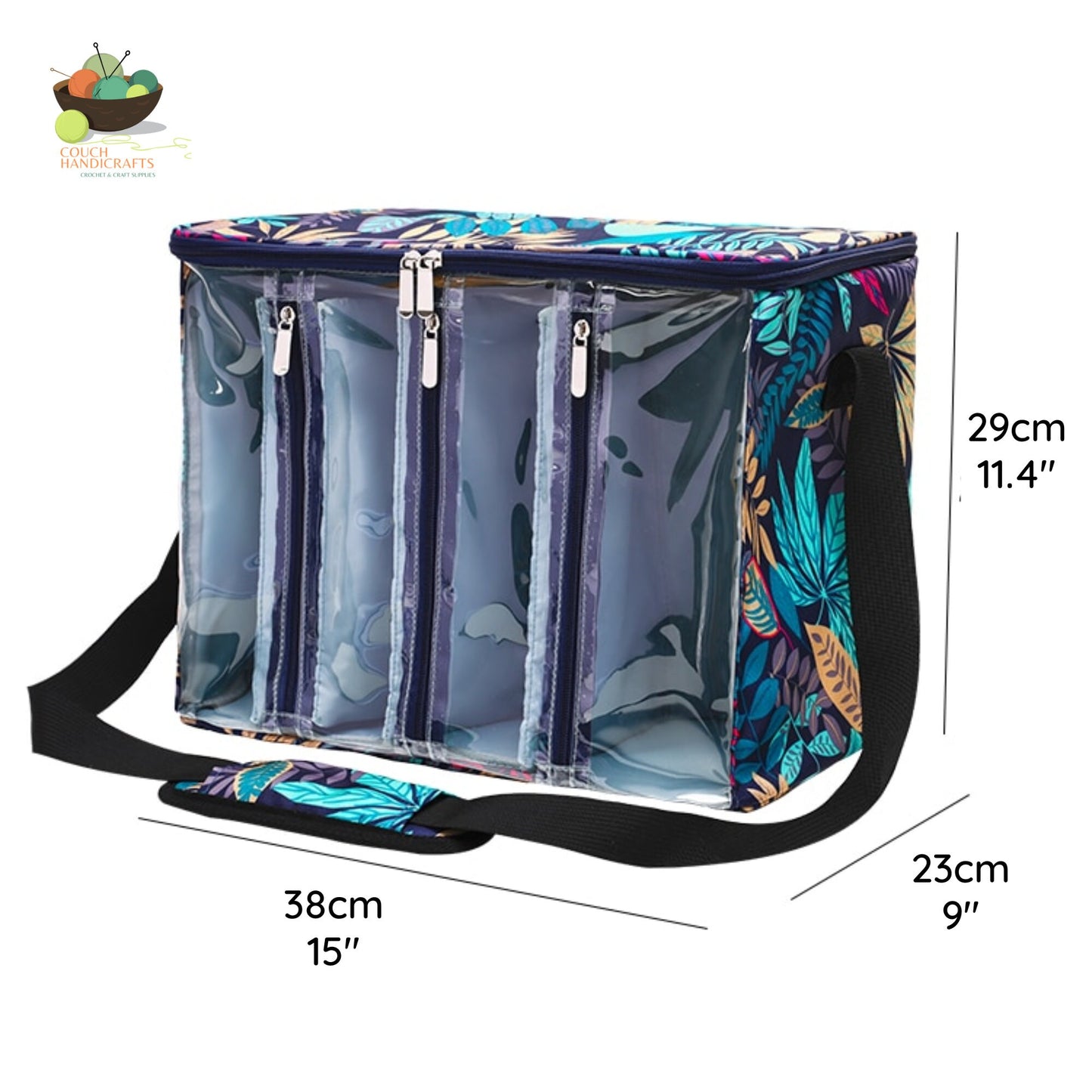 Yarn Bag Knitting and Crochet Yarn Storage Organizer and Dispenser Gift for Knitter