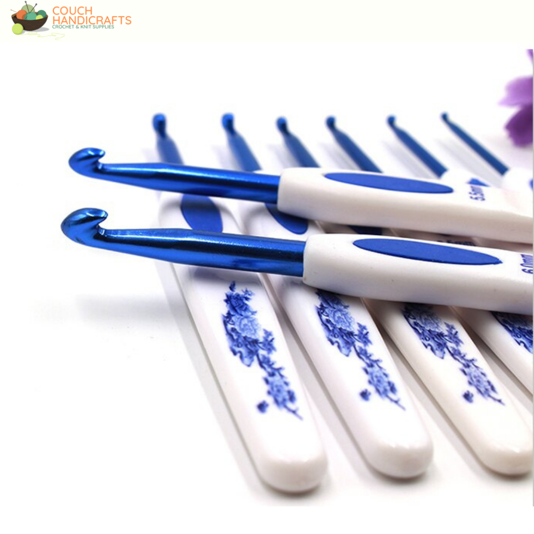 Baroque Blue Bag Set (1-6mm) - Couch Handicrafts