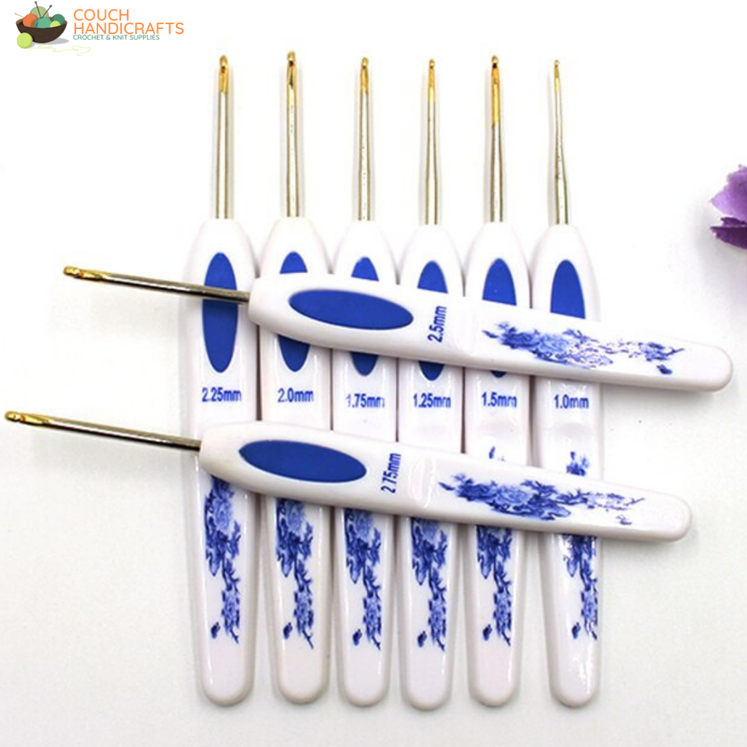 Baroque Blue Bag Set (1-6mm) - Couch Handicrafts