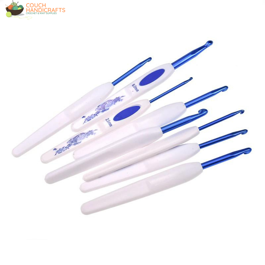 Baroque Blue Bag Set (1-6mm) - Couch Handicrafts