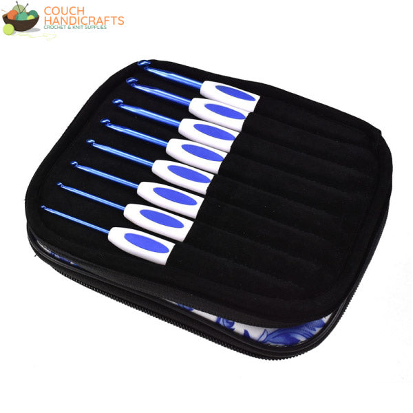 Baroque Blue Bag Set (1-6mm) - Couch Handicrafts