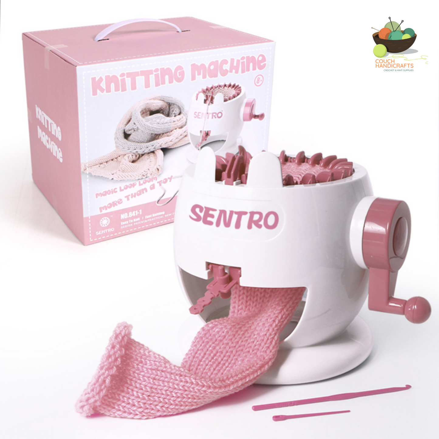 Sentro Knitting Machines with Drill Adaptor - Couch Handicrafts