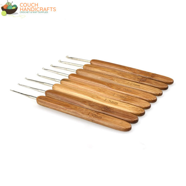 Bamboo Crochet Hooks Case (1.0-10mm) - Couch Handicrafts
