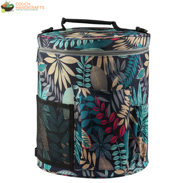 Drum Bag - Couch Handicrafts Floral Blue