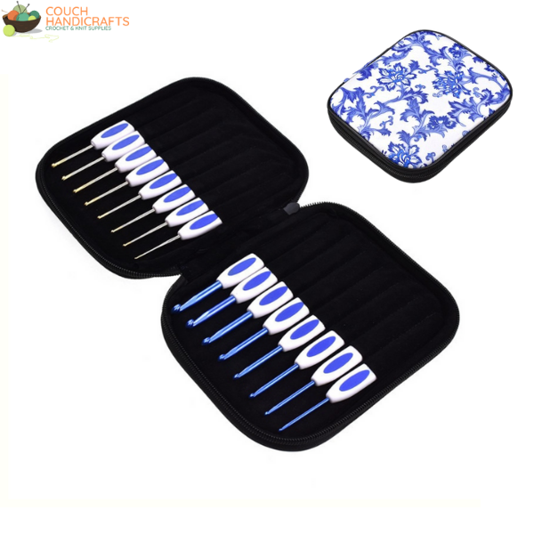 Baroque Blue Bag Set (1-6mm) - Couch Handicrafts