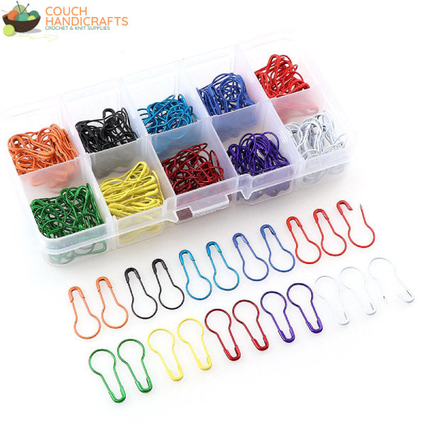 300 Stitch Markers with Box - Couch Handicrafts 300pieces