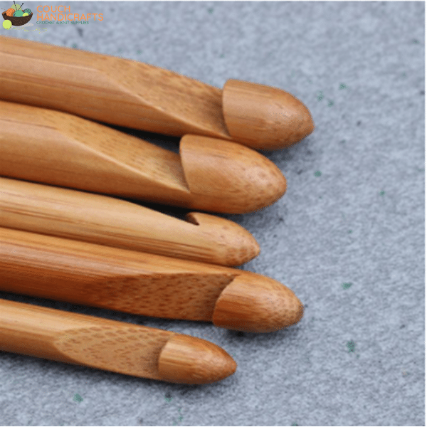 Handmade Bamboo Crochet Hooks Set (3-10mm) - Couch Handicrafts