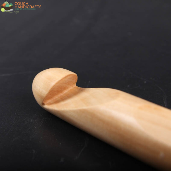 Handmade Jumbo Real-Wood Crochet Hooks (25mm) - Couch Handicrafts