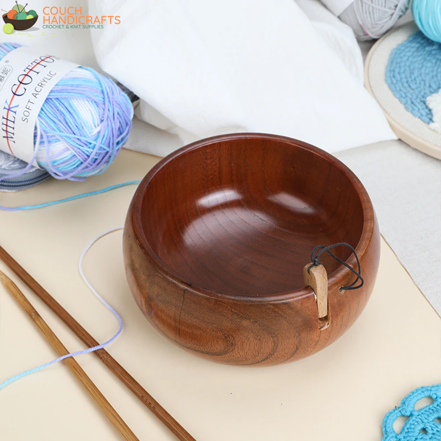 Handmade Yarn Bowl - Couch Handicrafts