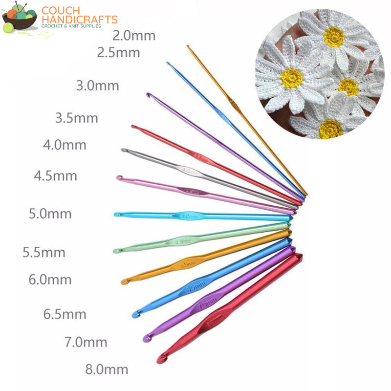 55pcs Crochet Set - Couch Handicrafts
