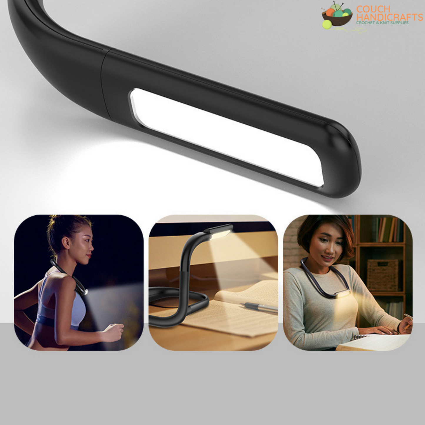 Modern LED Reading Task Lamp for Bedtime and Night time Trendy Craft Lamp - Couch Handicrafts