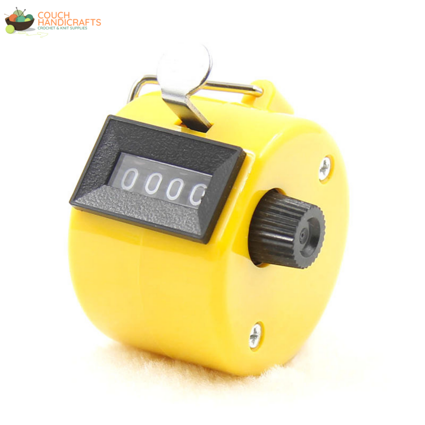 Manual Mechanical Tally Counter for Stitch and Row Counting - Couch Handicrafts
