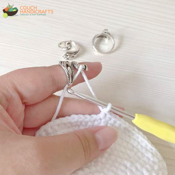 Adjustable Yarn-Tensing Ring - Couch Handicrafts