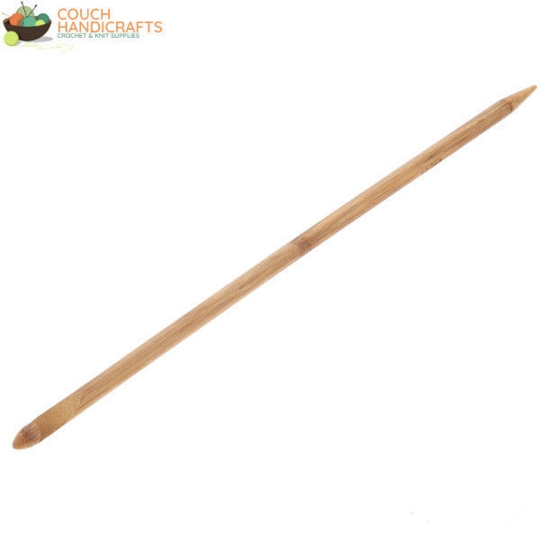 Tunisian 14Pcs - 14"/35cm (3-10mm) Bamboo Crochet Needles - Couch Handicrafts