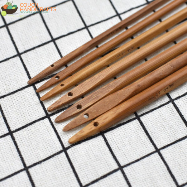 Extendable Tunisian Crochet Hooks Set (3.5-6.5mm) - Couch Handicrafts