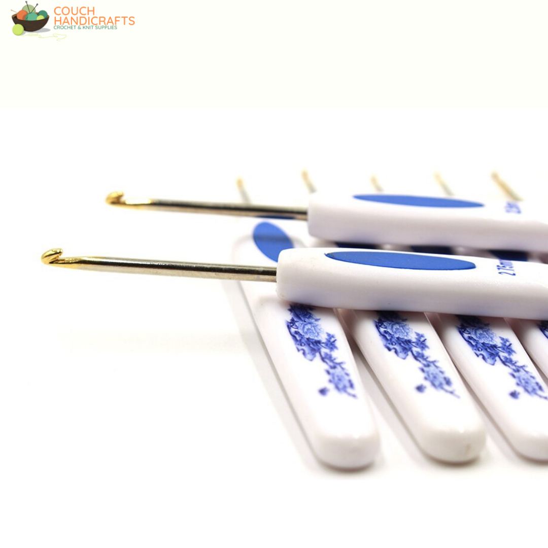 Baroque Blue Bag Set (1-6mm) - Couch Handicrafts