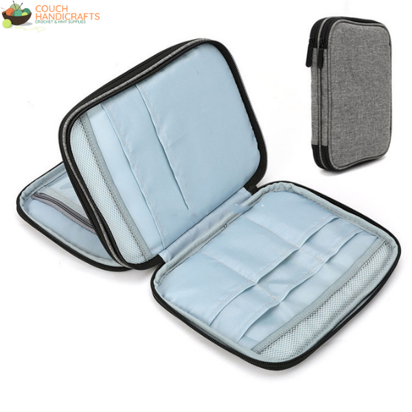 Wallet Case - Couch Handicrafts Grey