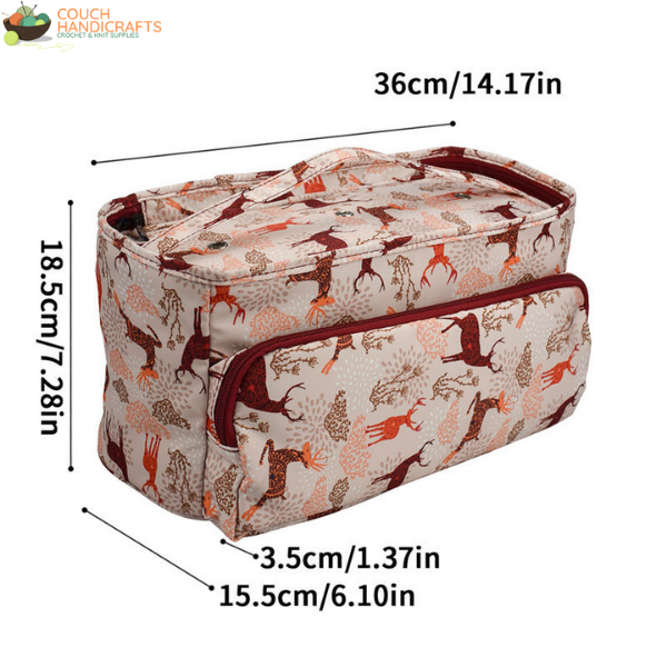 Long Boxy Hand-Bag - Couch Handicrafts