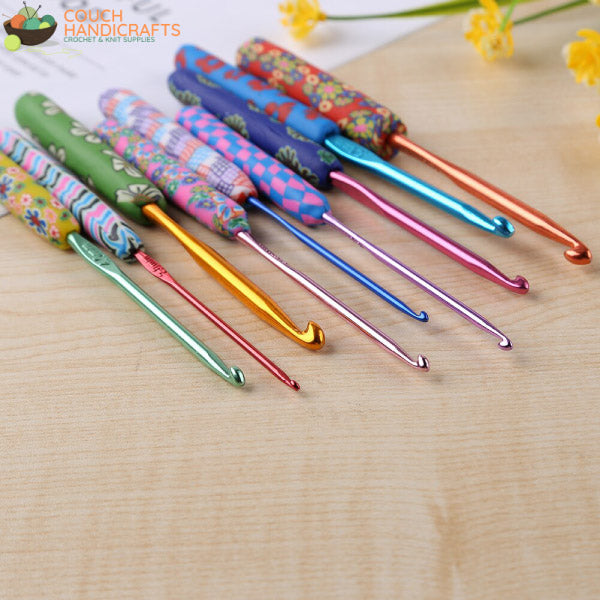 Unicorn Crochet Hooks Set (2-6mm) - Couch Handicrafts