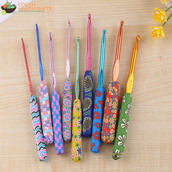 Unicorn Crochet Hooks Set (2-6mm) - Couch Handicrafts